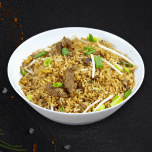 Singapore Beef Fried Rice