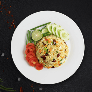 Singapore Vegetable Fried Rice