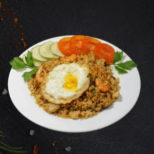 Singapore Egg Fried Rice